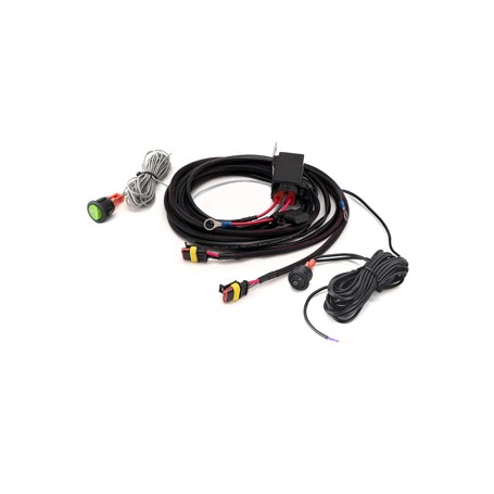 Lazer Lamps Kabelsatz mit Momentanschalter für zwei Linear 6 Elite+ (3-poligem, Superseal, 12V)