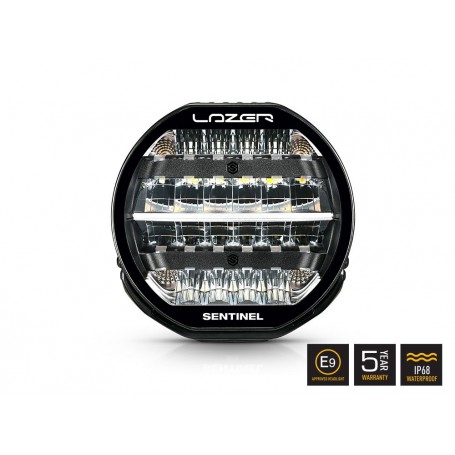 LAZER LAMPS SENTINEL 9" HIGHLINE Gen2 black mit Posi.Licht