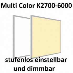 LED Panel Multicolor CCT 62x62cm 36W