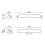 LAZER LAMPS Grille Kit FORD Transit Courier (2014+) Linear 18 Std