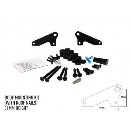 LAZER LAMPS roof mounting kit 37mm with rails