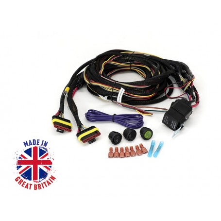 Lazer Lamps wire-harness kit double TripleR with position light & beacon