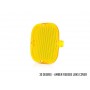 LAZER LAMPS LENS COVER YELLOW RIBBED 30
