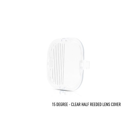 LAZER LAMPS LENS COVER HALF RIBBED 15