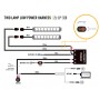 Lazer Lamps cable set double long (for Triple-R up to 1000, ST series and Linear up to 18)