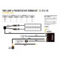 Lazer Lamps cable set double (for Utility 80HD series with adjustable brightness and RP-Hyperspot)