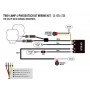 Lazer Lamps cable set double (for Utility 80HD series with adjustable brightness and RP-Hyperspot)