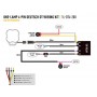 Lazer Lamps cable set Single (for Utility 80HD series with adjustable brightness and RP-Hyperspot)