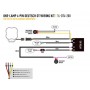 Lazer Lamps Kabelsatz Single (für Utility 80HD Serie mit verstellbarer Helligkeit und RP-Hyperspot)